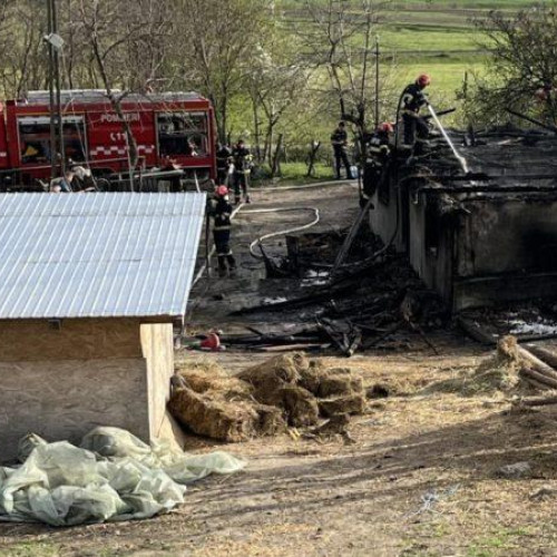 Pompierii botosaneni, în luptă cu mai multe incendii