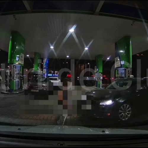 Incident şocant la o staţie de benzină din Mărăşti