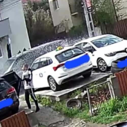 Şofer inconștient pe străzile din Florești, Cluj