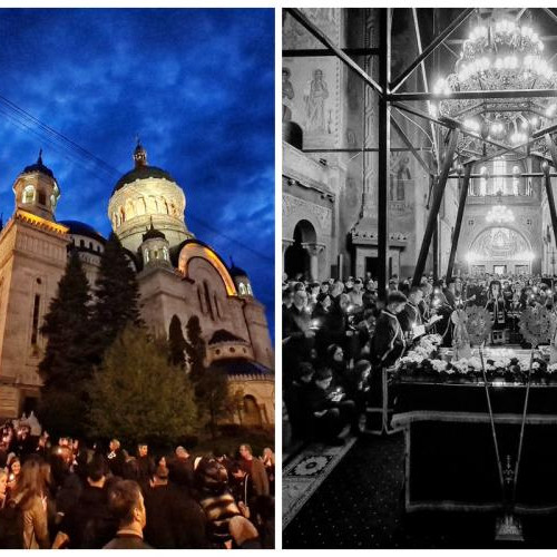 Sute de credincioși s-au rugat la Catedrala Mitropolitană din Cluj-Napoca