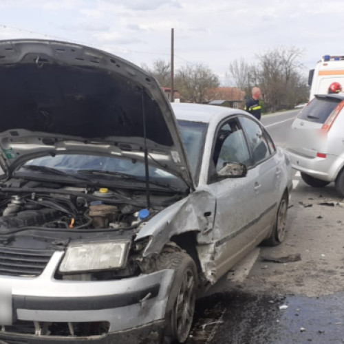 Accident rutier în Fundatura, Cluj