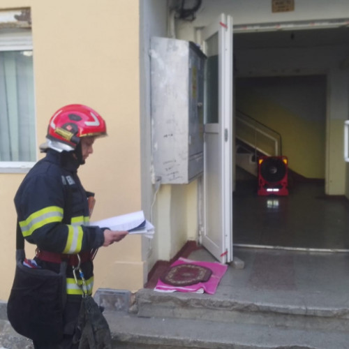 Explozie într-un apartament din Tecuci fără victime