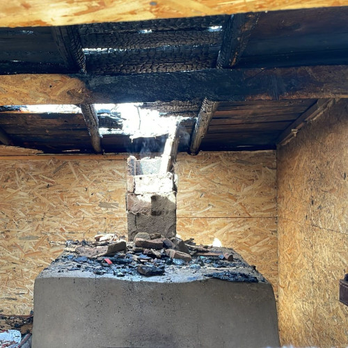 Incendiu la o anexa gospodareasca din satul Ruseni