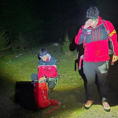 Salvamontiștii din Bran au intervenit pentru salvarea unor turiști italieni în Muntii Bucegi