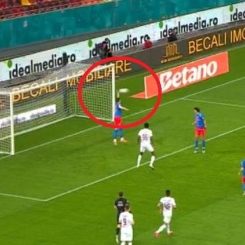 Un moment controversat în meciul FCSB – CFR Cluj