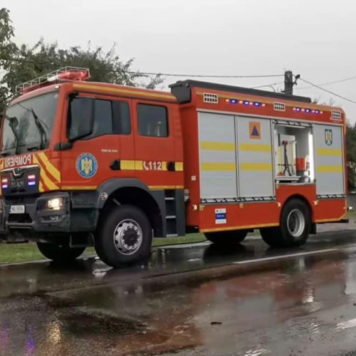 Pompierii botoșăneni mobilizați în perioada 18-21 aprilie