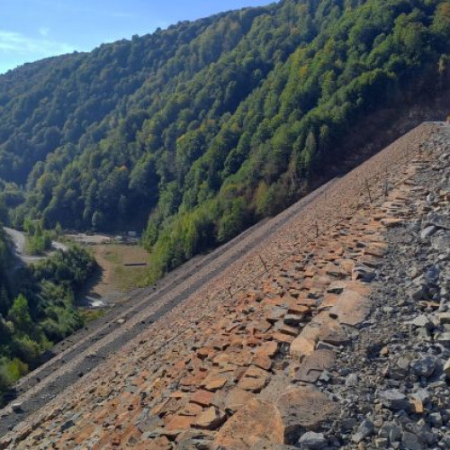 Incendiu de vegetație în zona Runcu, județul Maramureș