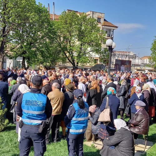 Jandarmii botosaneni asigură siguranța manifestărilor religioase de sărbătoarea Sfântului Gheorghe