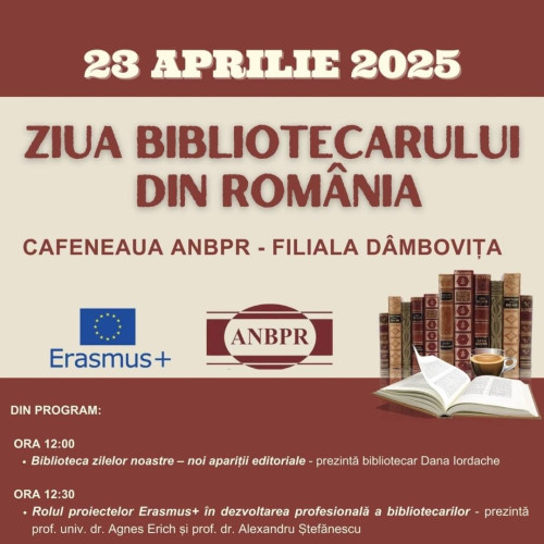 Biblioteca Județeană din Dâmbovița marchează Ziua Bibliotecarului