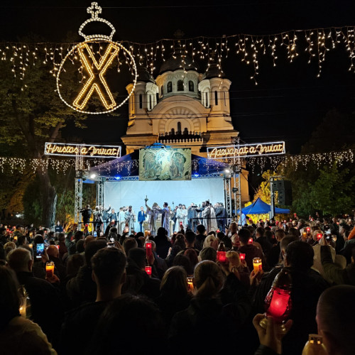 Galatiul a strălucit în noaptea Învierii