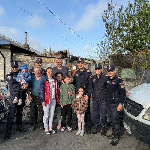 Dramă în Galați: Familii afectate de un incendiu devastator