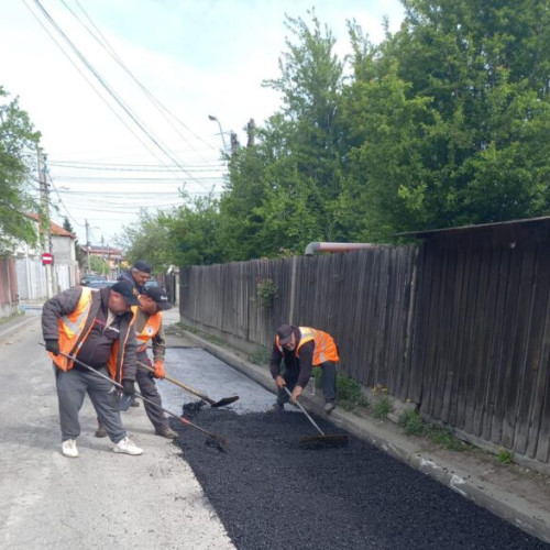 Intervenție rapidă a Primăriei Sectorului 5 pentru repararea carosabilului