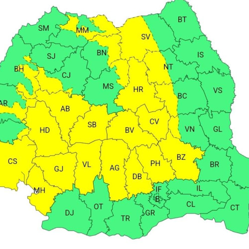 Vremea se strică în județul Dâmbovița: avertizări de furtuni