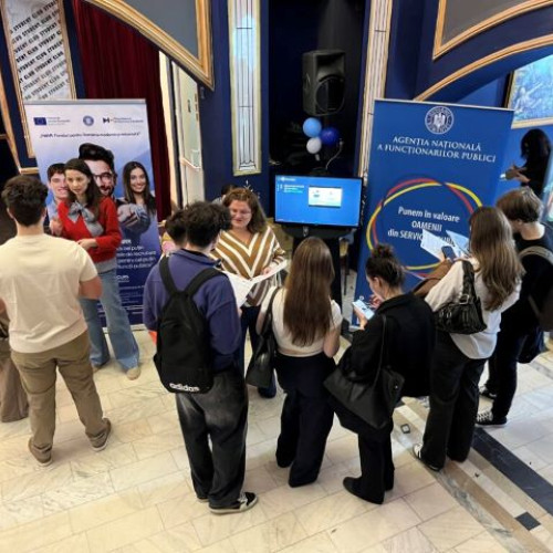 Primul târg de locuri de muncă în administrația publică, organizat de ANFP