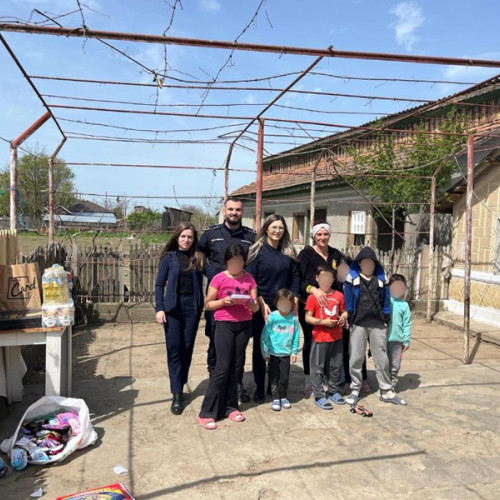 Penitenciarul Brăila sprijină familiile nevoiașe din Zavoaia