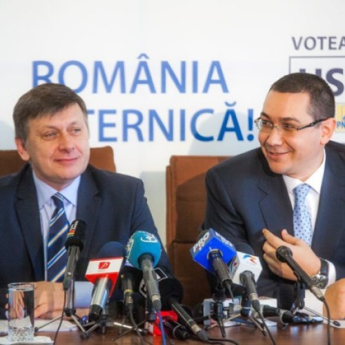Victor Ponta răspunde criticilor lui Crin Antonescu