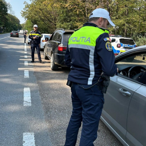 Acțiune a poliției rutiere pentru prevenirea accidentelor