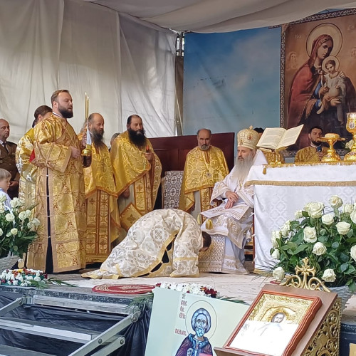 Momente emoționante la hramul Bisericii Sfantul Gheorghe din Botoșani