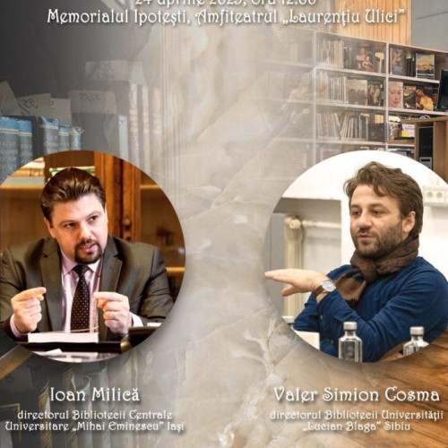 Memorialul Ipotesti organizează un nou eveniment dedicat bibliotecilor