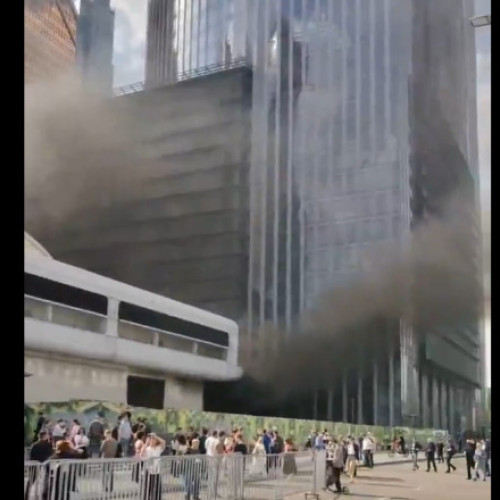 Incendiu într-o parcare din Moscova, fără victime raportate