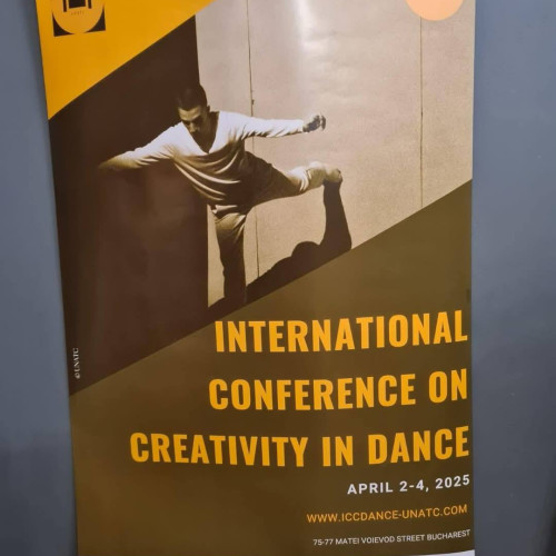 Elevele de la Liceul de Arte "Balasa Doamna" Targoviste, la o conferință internațională de dans