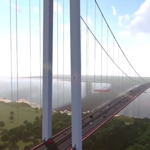 Podul suspendat de la Brăila intră din nou în reparații