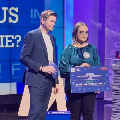 Laura Purice, elevă de la Colegiul Național "A.T. Laurian" din Botoșani, câștigătoare a unui concurs internațional