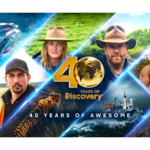 Discovery Channel sărbătorește 40 de ani