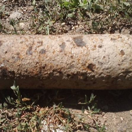 Găsirea unei bombe de artilerie din Al Doilea Război Mondial în Tarian