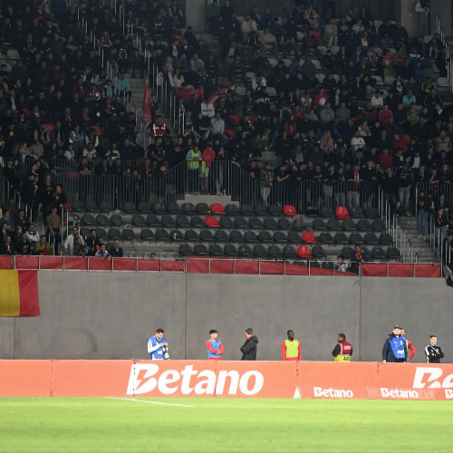 Tensiuni la meciul FC Hermannstadt - Rapid București