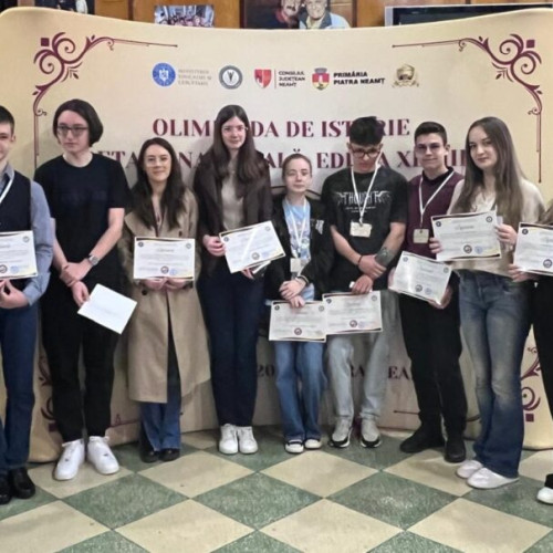 Sărbătoare pentru elevii din Iași la Olimpiada Națională de Istorie