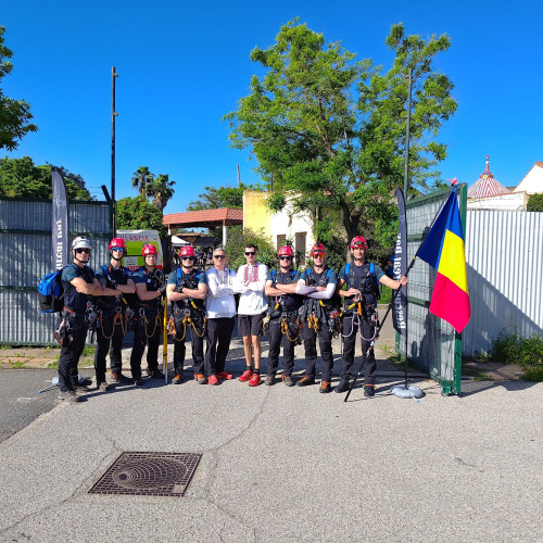Pompier botoșenean participă la competiția internațională Rescue Great Day 2025 în Spania