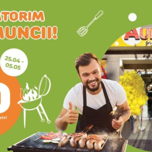 1 Mai se apropie, iar la Aurora Multimarket găsești tot ce îți trebuie pentru picnicuri!