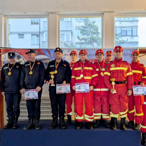 ISU Neamț participă la competiția de salvare din județul Iași