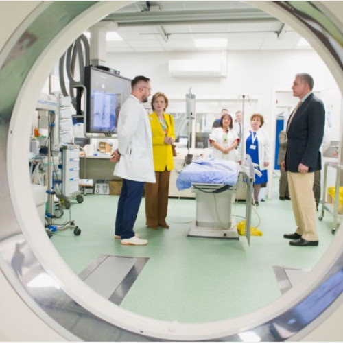 Vizita Familiei Regale la Spitalul Clinic Județean de Urgență Bihor