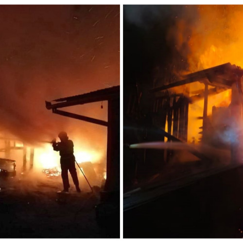 Incendiu devastator la Osoi, Cluj: O femeie de 85 de ani găsită carbonizată