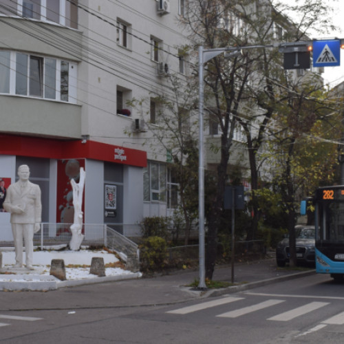 Devierea liniei de autobuz 282 în București