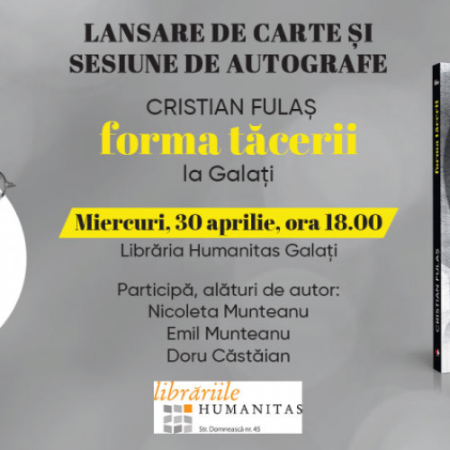 Lansare de carte la Librăria "Humanitas" Galați