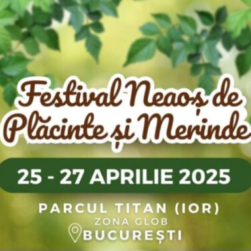 Festivalul Neaos de Plăcinte și Merinde aduce bucurie la Parcul Titan