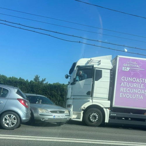 Accident grav pe podul Ira din Cluj-Napoca