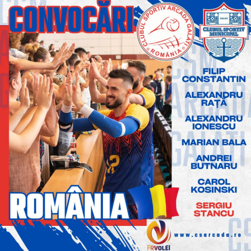 Naționala de volei a României începe pregătirile pentru competiții