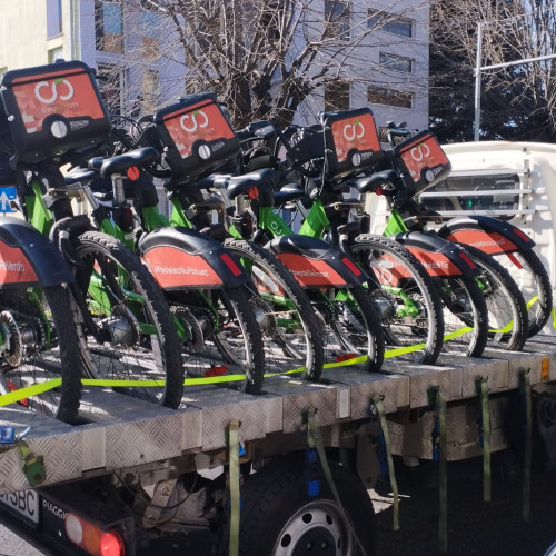 Sibiu Bike City, sistemul de închiriere a bicicletelor, devine indisponibil