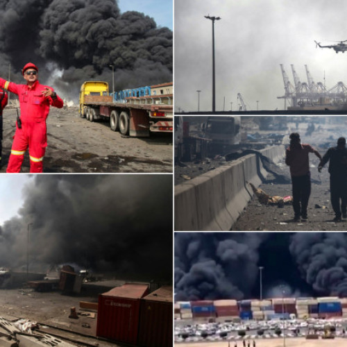 Explozie devastatoare în portul Bandar Abbas din Iran