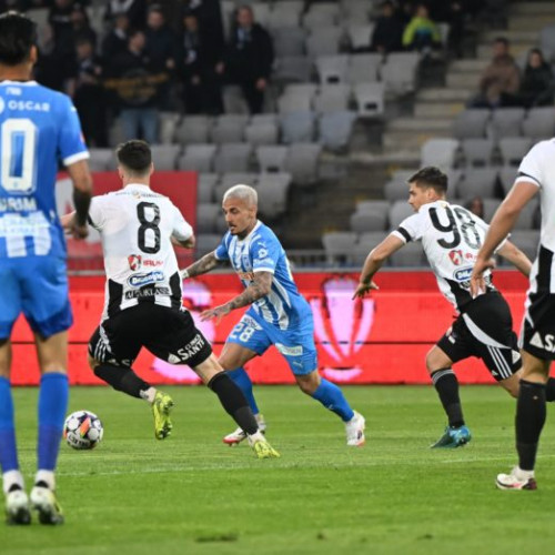 "U" Cluj învinge Universitatea Craiova cu 2-1 în play-off-ul SuperLigii