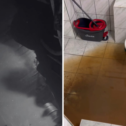 Dezastru în comuna Baciu, după ploile torențiale