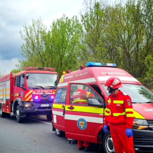 Groaznic accident la Burjuc, o fetiță de 10 ani grav rănită