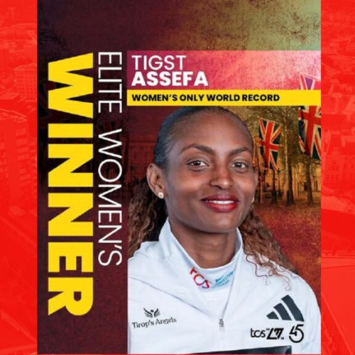 Tigst Assefa stabilește un nou record mondial la Maratonul de la Londra