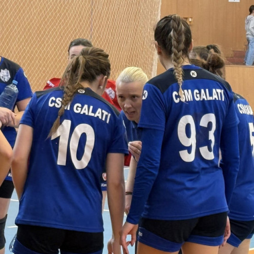 CSM Galați câștigă meciul de handbal împotriva CSM Oradea