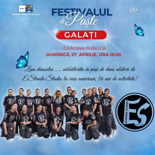 Flashmob de dans în Grădina Publică, duminică