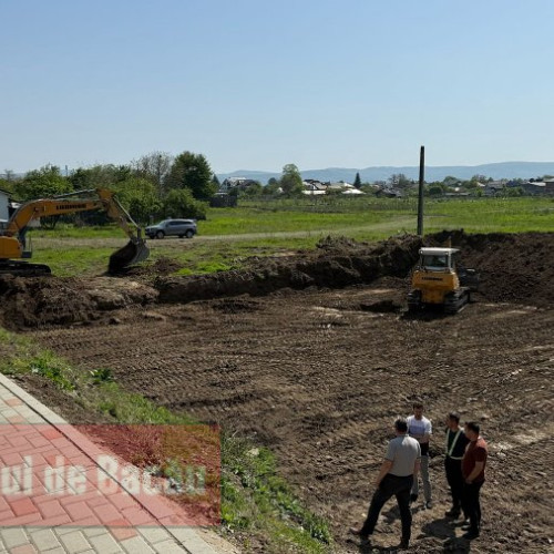 Primele utilaje au sosit pentru DEDEMAN Campus în Șerbanesti